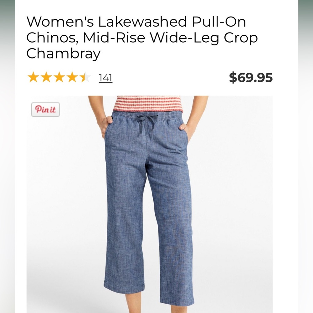 L.L. Bean Chinos 18W